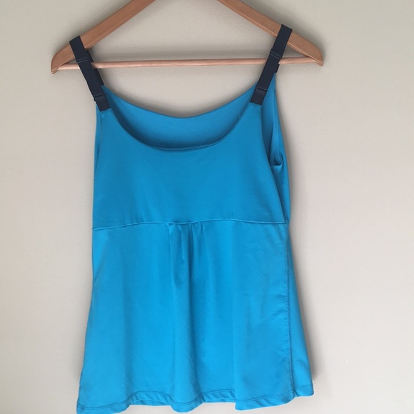 Champion Turquoise Workout Top Size L - Picture 2 of 5